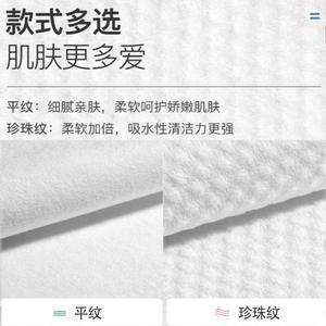 Serviette faciale douce Lianhuayin 20x20cm 2 plis 40 pièces Utilisation sèche ou humide Serviette en coton - Product Image 2