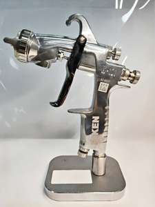 RIKEN W-101,w-71 Aluminum Spray Gun Industrial Grade Paint Sprayer with Adjustable Nozzle and Metal <b>Stand</b> - Product Image 1