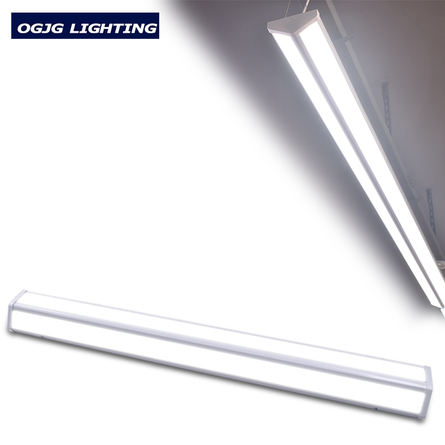 Industrial LED Pendant Light Linear Warehouse Lamp Suspended Luminaire Modern Chandeliers Pendant Lights for Workspace Lighting