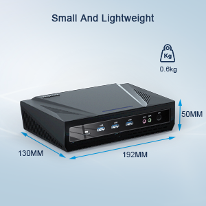 Mini PC para Juegos de 10.ª Generación con Thunderbolt, I7-1280P/I9-11900H, Doble LAN 2.5G, HD-MI, DP, 4K 60Hz, Win11, Formato Micro, Nuevo - Product Image 6