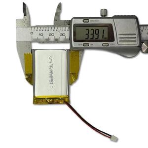 Certificat CE ROHS Batterie Li Ion 503450 Batterie lithium-polymère 3.7V 1000m Batteries rechargeables au lithium - Product Image 4