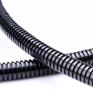 PA PP PE Corrugated Pipe | Plastic Corrugated Electrical Tube | Flexible Wire Corrugated Conduit