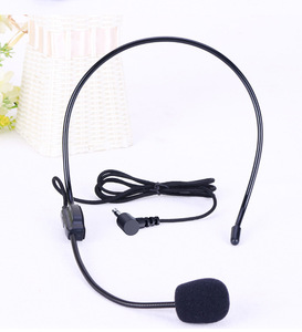 Tai nghe micro có dây chuyên nghiệp 3.5MM, loa phòng thu, bộ khuếch đại giọng nói, âm thanh rõ nét, micro dành cho hội nghị, hướng dẫn viên, giảng viên - Product Image 3