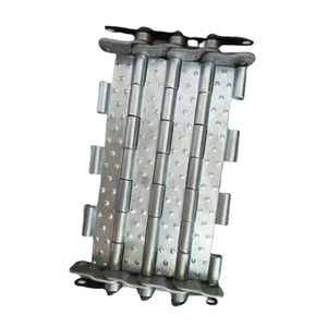 Yüksek kaliteli çelik zincir plaka Metal konveyör bant restoran ve üretim endüstrileri için yeni durum - Product Image 4