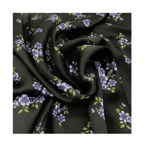 Fonesun-VR701 Customized Printing Viscose Rayon Printed Satin Fabric 100% Viscose Garment Make-to-order Lining Plain