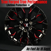 Jantes forgées monobloc légères 18-22 5x114.3/120/112 VeroX personnalisées noir brillant pour HR-E Rays APEX Volk TE37 Racing Car Rims