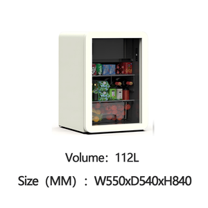 Refrigerador <span class=keywords><strong>Vintage</strong></span> de Fábrica con Diseño Personalizado, Mini Refrigerador Eléctrico/a Gas, Portátil, de Plástico, para Hogar, Auto, Hotel - Product Image 4