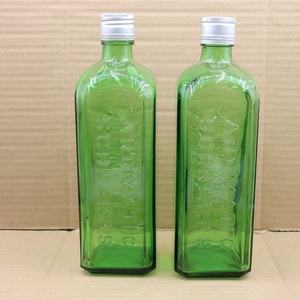 Botella de Vidrio Cuadrada de 750 ml para Licor Verde, Tequila Nórdico, Whisky, BRANDY, Vodka, Licor Aromático, Schnapps, Vino, para Ginebra - Product Image 3