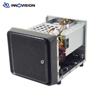 NAS de bureau sécurisé verrouillable 4 baies NAS04A-J19 Stockage cloud Serveur NAS Barebone avec J1900 Serveur NAS IPFS