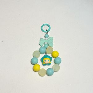 Lucky Star belle Lucite colorée porte-clés mignon accessoires de téléphone portable avec pendentif de sac suspendu de voiture perles en vrac - Product Image 5