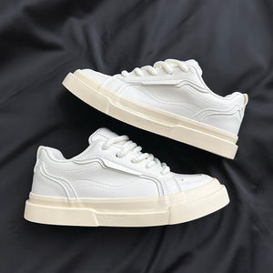 Zapatillas Blancas Básicas Más Vendidas - Mismo Estilo para Hombre y Mujer - Zapatillas Deportivas Casuales de Moda para Otoño - Product Image 3