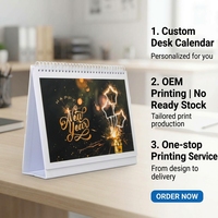 Calendrier de table quotidien personnalisé, coloré, 2027, OEM, 365 jours, impression de calendrier à feuilles détachables