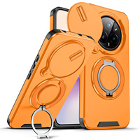 Étui de téléphone magnétique en PC rigide de luxe pour Redmi 15 5G, coque de téléphone rigide avec pare-chocs robuste pour Redmi Note 15 Pro
