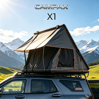 CAMPAX X1 Doppelschichtiges Schnell-Automatik-Öffnungs-Dachzelt für Pickup-Trucks, 2 Personen, 3000mm Wasserdicht, Camping
