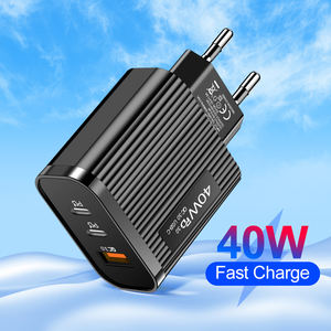 40w快速c型<span class=keywords><strong>3</strong></span>孔pc 2pd充电耐用的usb插头充电器多功能保护iPad iPhone 12 13 14 pro max - Product Image 6