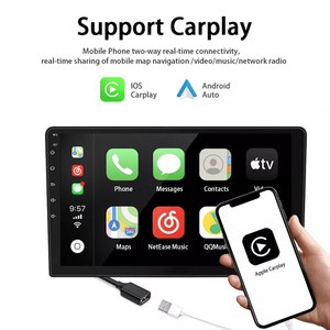 2G 32G Carplay 7/9/10 Zoll Touchscreen <span class=keywords><strong>Android</strong></span> Autoradio GPS-Player mit BT RDS FM 2USB <span class=keywords><strong>Android</strong></span> Auto Split Video Out - Product Image 3