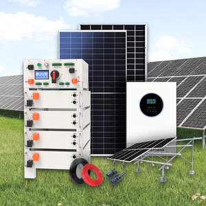 Kit complet de système d'énergie solaire hybride hors réseau 40 <span class=keywords><strong>Kva</strong></span> 20Kva 61kw 100kw 120 <span class=keywords><strong>kwh</strong></span> Système d'énergie solaire complet hybride - Product Image 3