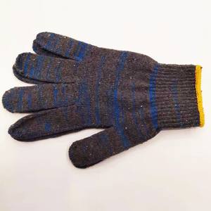 Guantes de punto de África Guante de algodón negro Guante de algodón mecánico automático Trabajo Precio barato Seguridad de construcción usable Luva Guanti - Product Image 4