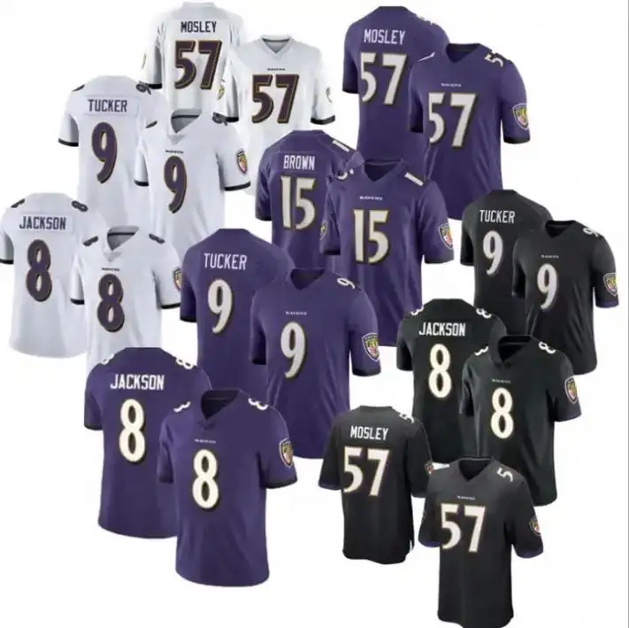 Men's Baltimore Ravens 9 Justin Tucker 27 J.K. Dobbins 89 Mark Andrews 14 Kyle Hamilton NK Vapor Limited Jerseys