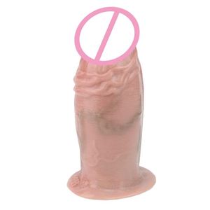 FAAK Silicone Large Butt Plug Skin Touch Realistic Thick <b>Dildo</b> with Sucker Sex Toys for Women Men Anal Massage Masturbate - Product Image 3