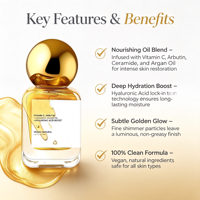 Huile Scintillante Corps MLM Effet Éclat Radieux Formule Huile Essentielle Parfum Personnalisé Logo Marque Privée OEM ODM Usine