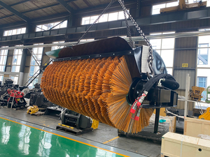 Monde hot-bán Mini <span class=keywords><strong>Skid</strong></span> chỉ đạo Bộ nạp quét góc chổi đường tuyết loại bỏ - Product Image 3