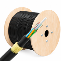 Câble de branchement FTTH extérieur, câble de fibre optique FTTH 2 fibres, résistant aux UV en FRP, LSZH, pour le dernier kilomètre, fournisseur en gros, usine