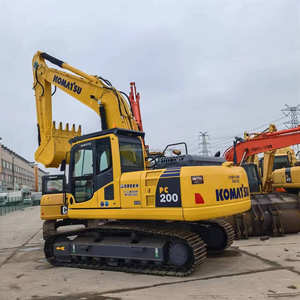 Excavadora Hidráulica de Orugas Usada Original Komatsu PC200-8N1 con Motor, Caja de Cambios y Bomba - Maquinaria de Construcción - Product Image 4