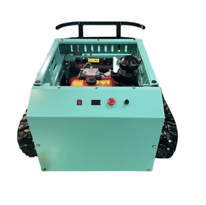 Hot Sale Diesel Self Propelled Industrial <b>Remote</b> <b>Control</b> Crawler Lawn <b>Mower</b> Robot 80cm Grass Cutter for Farm Orchard Slope - Product Image 1