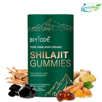 Expédition rapide, stock disponible, vente en gros de gommes à mâcher Ashwaganda Shilajit