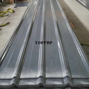 Weather Resistant Anti-corrosion Roof Tiles FRP Corrugated <b>Sheet</b> - Product Image 5