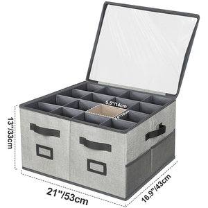 <span class=keywords><strong>2025</strong></span> bán chạy nhất đa chức năng Stackable Hardshell giày lưu trữ container cốc lưu trữ trường hợp - Product Image 5