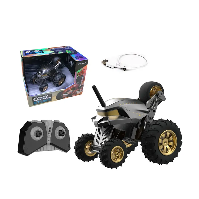 sinovan 2.4G Remote Control Twited RC Vehicle 360 Degree Rotation Double Side Drift RC Stunt Car