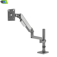 Support d'ordinateur portable Kaloc, vente directe d'usine, support de bureau réglable à rotation 360° avec pince de fixation, couleur violet