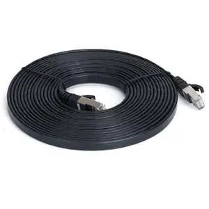 Câble de connexion Cat7 5m, vitesse, compatible avec les réseaux Ethernet, idéal pour le streaming et le jeu. - Product Image 1