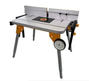 folding MDF vertical router milling table workbench