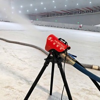 Canon à neige central intelligent de type conteneur, machine à neige à prix direct usine pour station de ski intérieure et parc de neige commercial