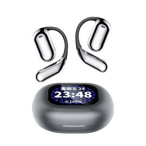 Nouvel Écouteur Gaming TWS Q16 Pro 2025 à Affichage Numérique LED, Conduction Osseuse, Ouvert, V5.4, Clip Auriculaire, Sans Fil - Product Image 2