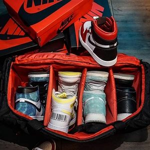 Muestra gratis Cross-border Hot Sneakers paquete exterior de negocios impermeable hombres y mujeres zapatos de fútbol bolsa de almacenamiento de baloncesto - Product Image 3