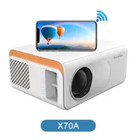 Touyinger X70 1080P Lcd Wifi Projectoren Pocket Smartphone Pico Movie Multimedia Proyector Mini Draagbare Projector Beamer 1080P