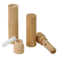 Diffuseur d'arômes en bois pour huiles essentielles avec mèches, nébuliseur, huiles d'aromathérapie, inhalateur nasal, bâton diffuseur