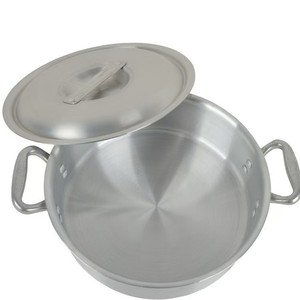 Juego de ollas de aluminio de 4 piezas, el más vendido en B2B, 33, 39, 42, 45 cm, <span class=keywords><strong>olla</strong></span> extra duradera con mango de acero reforzado remachado, venta al por mayor - Product Image 2