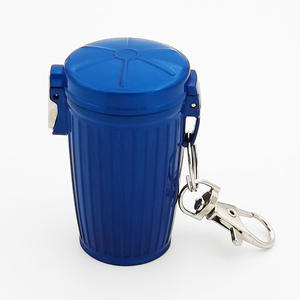 Cenicero Portátil de Metal para Exteriores, Cenicero de Bolsillo Colorido con Llavero para Fumar - Product Image 6