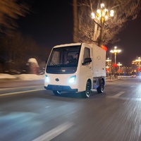 Camionnette électrique mini logistique LHD/RHD à usage domestique avec EEC longue portée pour la livraison du dernier kilomètre
