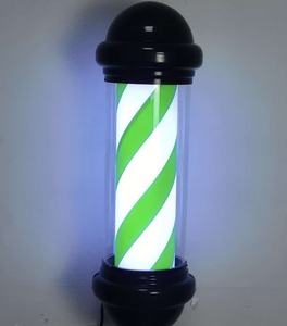 K LED <b>Light</b> Salon Equipment Barber Pole Black Red Hair Salon <b>Waterproof</b> Rotating <b>Light</b> Salon Shop Sign Outdoor Wall <b>Light</b> - Product Image 5