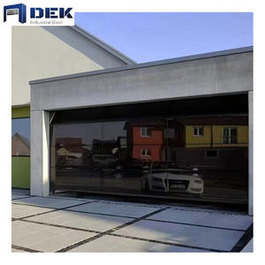 Precios de Puertas de <span class=keywords><strong>Garaje</strong></span> de Aluminio con Marco de Vidrio, Panel de Vidrio de Vista Completa y <span class=keywords><strong>Puerta</strong></span> Corredera de Policarbonato para Hogar con Vista Completa de Aluminio - Product Image 6