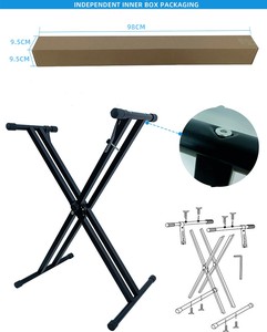 Hot bán chuyên nghiệp đứng phụ kiện cổ điển duy nhất đôi x phong cách bàn phím đứng - Product Image 4