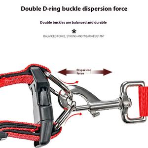 Individuelles QR-Code Hundehalsband und Leine Set Verfolgbare Intelligente Haustier-ID Digitale Identifikation Sicheres Hundegeschirr für Alle Rassen - Product Image 4