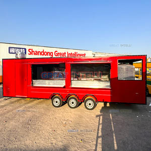 Camion de restauration mobile sur roues, cuisine préfabriquée, remorque alimentaire entièrement équipée à vendre aux États-Unis, pour la vente de snacks, hot-dogs et frites - Product Image 2