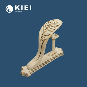 <span class=keywords><strong>KIEI</strong></span> klassische Serie antike Harz Vorhang Finials Edelstahl Vorhang Rohr Eisen Gardinen stange - Product Image 6